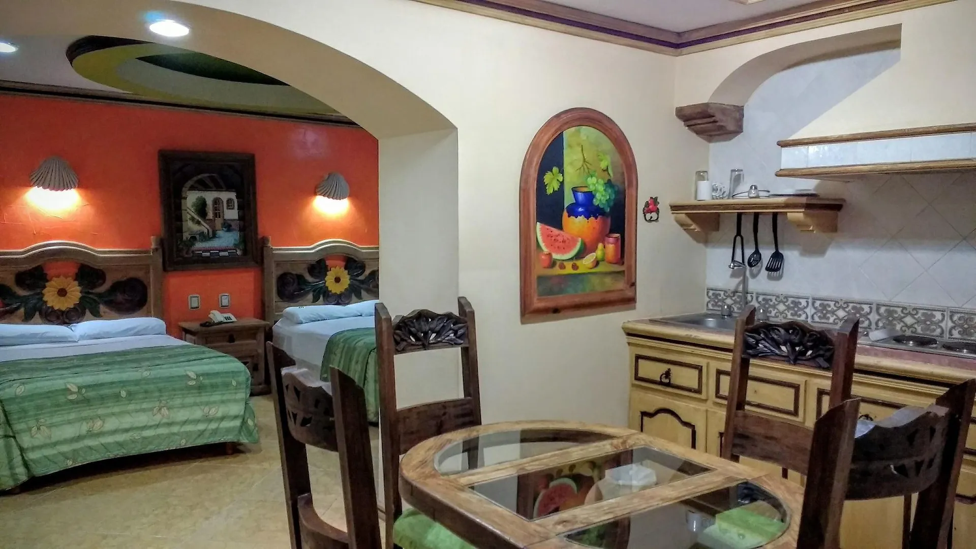 Hotell Suites Flamboyanes Mérida